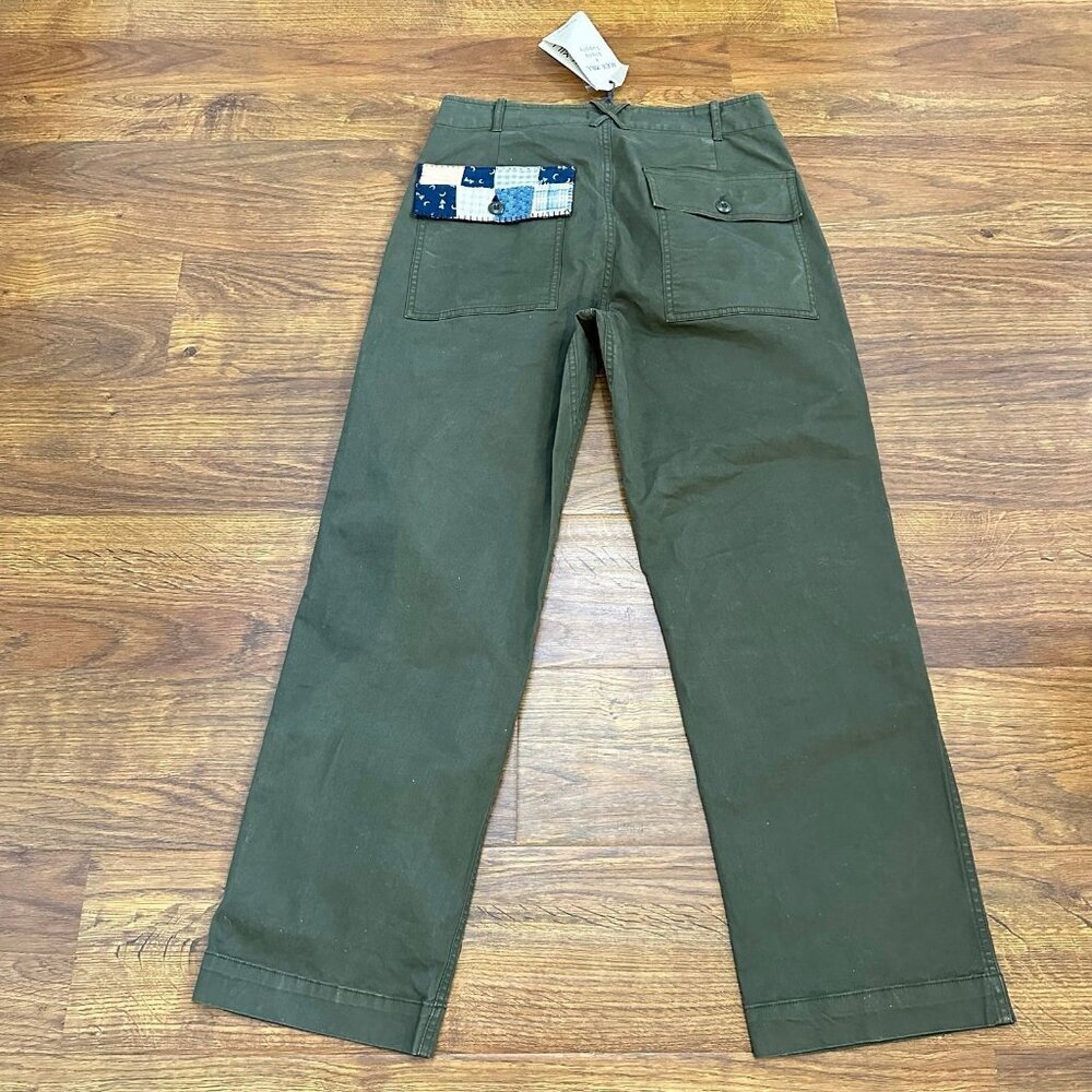 Nwt Alex Mill X Blank Supply Re X Work Field Chino Quilted Patchwork Pants 31 — image 5 of 8